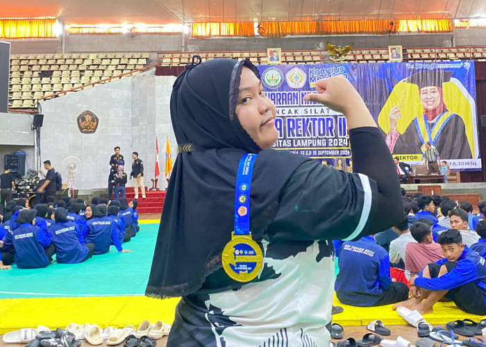 Mahasiswa UBD Raih Medali Emas di Kejuaraan Nasional Pencak Silat Piala Rektor Universitas Lampung