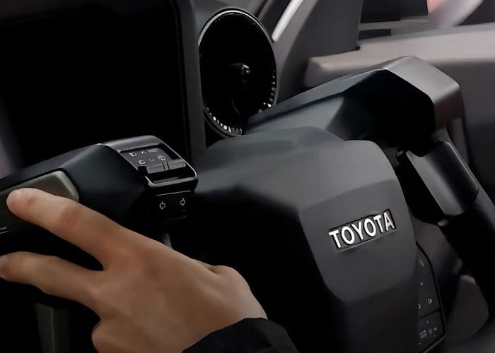 NEO Steer Garapan Toyota, Bawa Konsep Stang Motor Pada Kendaraan Roda Empat, Gas & Rem Pakai Jari Tangan