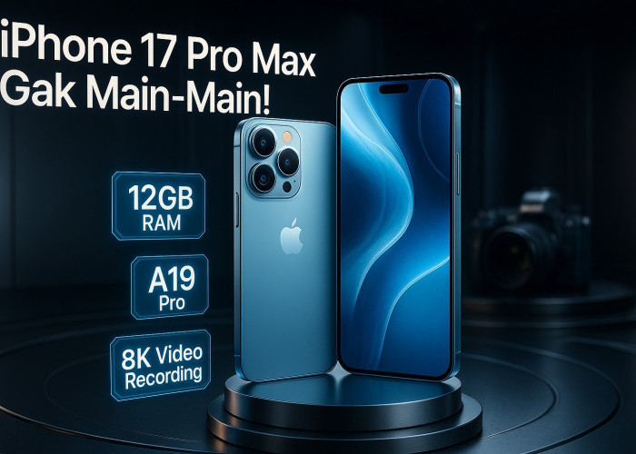 BOCORAN iPhone 17 Pro Max Gak Main-Main! RAM 12GB dan Kamera 48MP Siap Saingi DSLR!