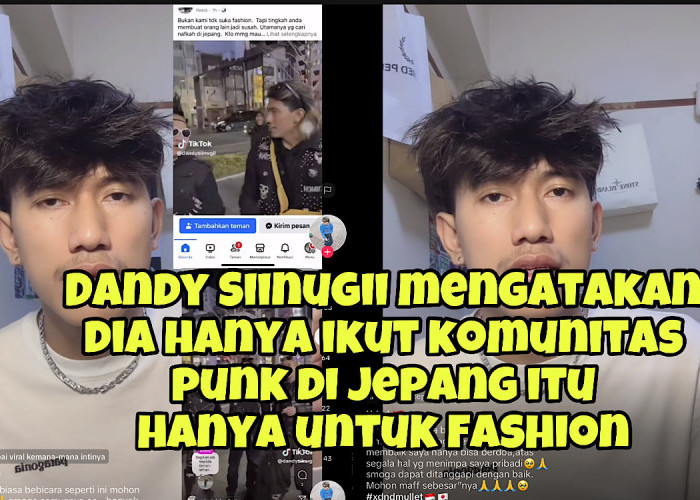 Dandy Ikut Komunitas Punk di Jepang Demi Fashion, Terkejut Dikaitkan Sama Gengster TKI Meresahkan di Osaka