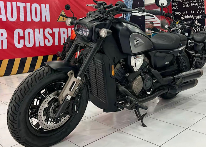 Motor Cruiser SRV 600V Dibawa Touring Tidak Bikin Pegel, Posisi Riding Ergonomis Makin Nyaman