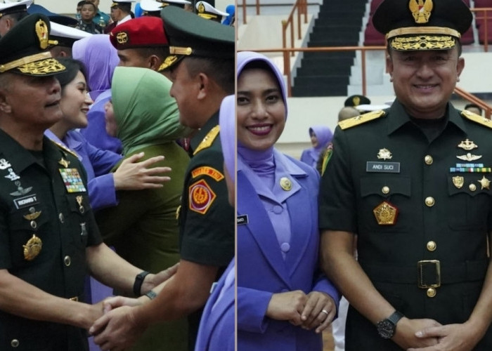 LAPOR, Putra Palembang Ini Pecah Bintang Bersama 96 Perwira Tinggi TNI Lainnya 