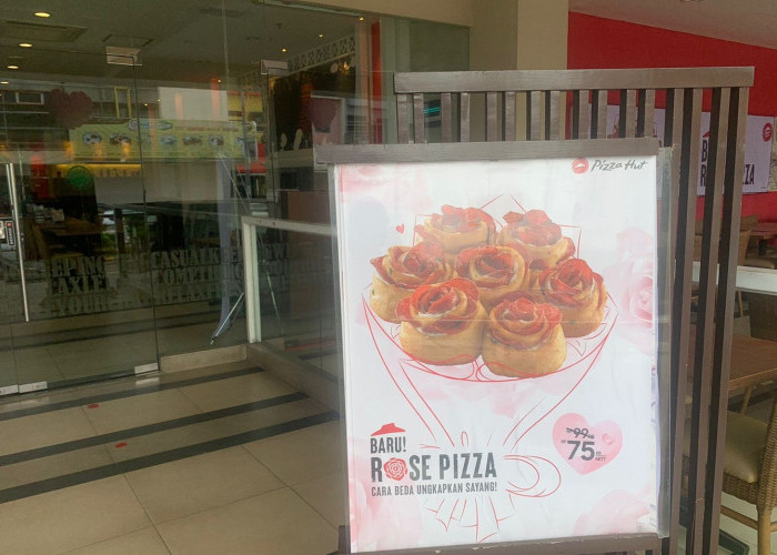 Sambut Hari Kasih Sayang, Pizza Hut Launching Promo Rose Pizza dan Heart Pizza