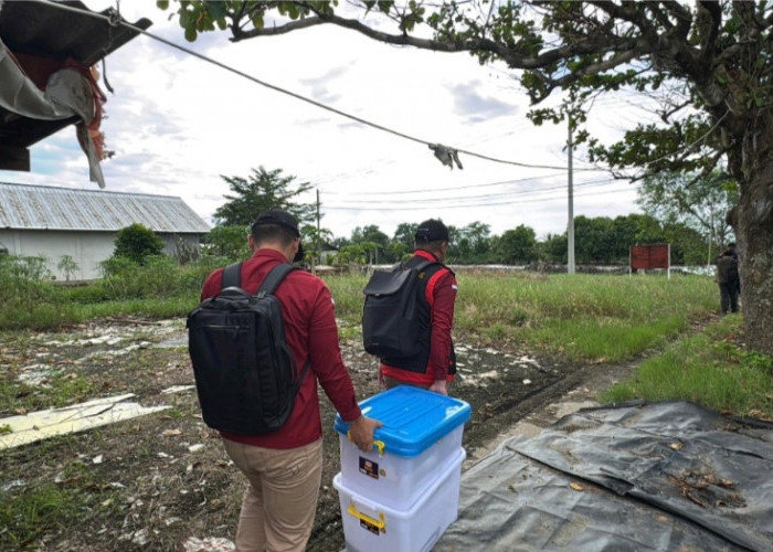 Kejari OKI Masih Pelajari Dokumen Hasil Penggeledahan Kasus KUR Petani Tambak