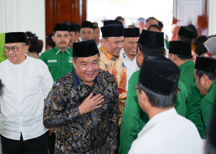 Wagub Cik Ujang Hadiri Pelantikan Pengurus LP Ma’arif NU Sumsel 2025–2030