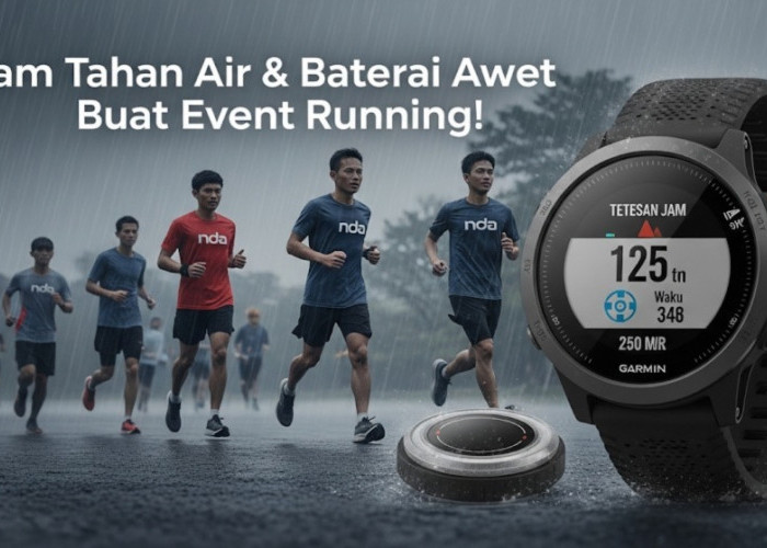 CEK! Jam Tangan Tahan Air dengan Baterai Ekstra Awet, Cocok untuk Running Outdoor