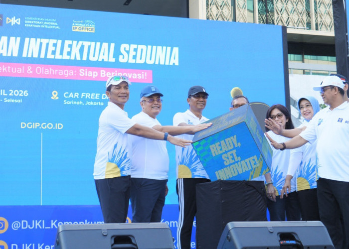 Hari KI Sedunia 2026, Menkum Tegaskan Industri Olahraga Butuh Perlindungan Kekayaan Intelektual