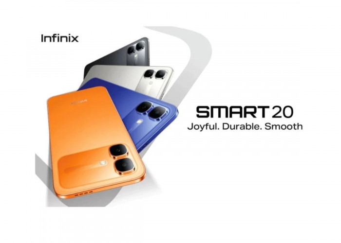  HP Infinix SMART 20 Dibanderol Cuma Rp 1 Jutaan: Hadirkan Layar Refresh Rate 120Hz 