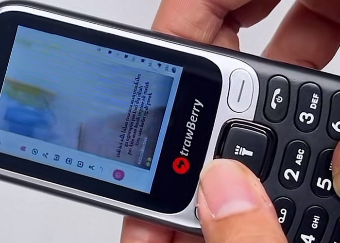 Unik, Handphone Baru Desain Jadul Bisa Buka TikTok & YouTube, Tapi Bukan Perangkat Android 