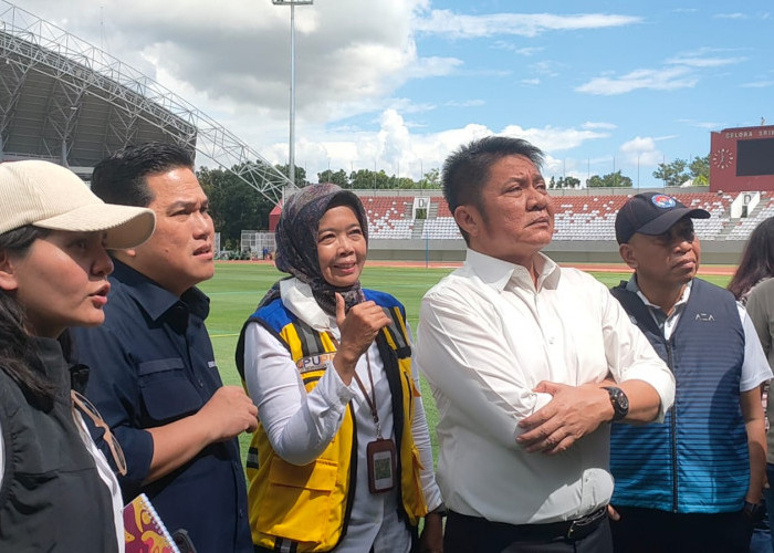 Tinjau Venue FIFA U-20 di Palembang, ini Rekomendasi Ketum PSSI
