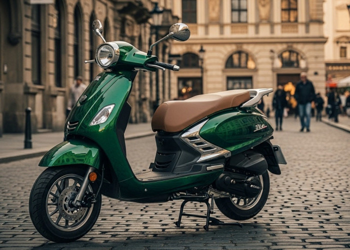 Review TVS Callisto 125 Emerald Green, Matic India Bergaya Eropa yang Nyaman untuk Harian