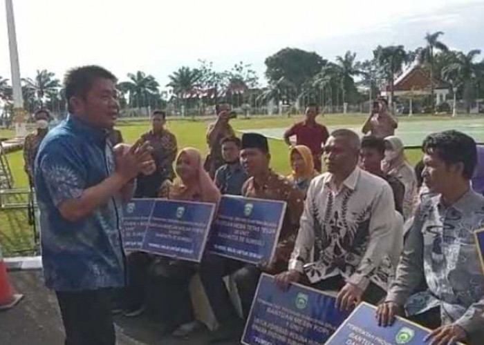 500 Pelaku UMKM Terima Bantuan Peralatan, Gubernur Sumsel Harap Bisa Bangkitkan Ekonomi
