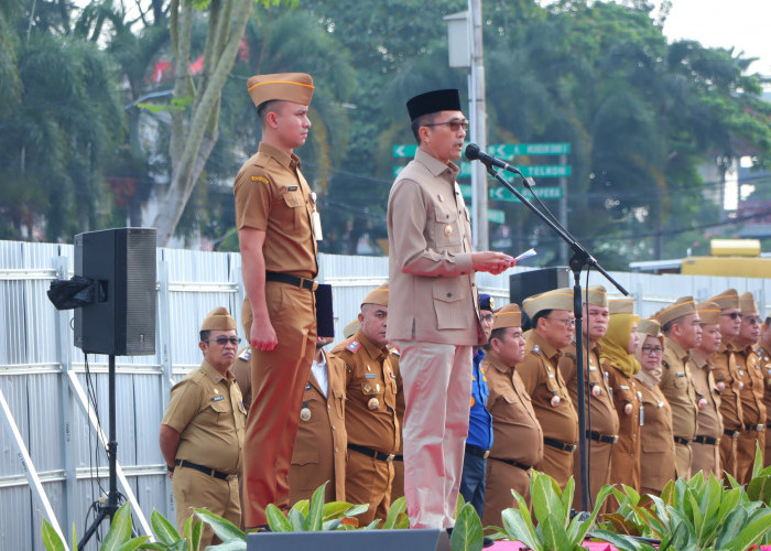 Apel Gabungan di BKB, Ratu Dewa: Pelayanan Masyarakat Harus Cepat dan Optimal