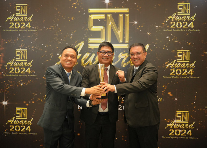 Luar Biasa! Pusri Palembang Raih Penghargaan Tertinggi Platinum di Ajang SNI Award 2024