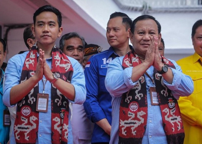  Prabowo-Gibran Resmi Mendafar ke KPU RI Sebagai Capres-Cawapres