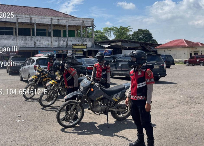Antisipasi Tindak Pidana Guna Ciptakan Rasa Aman Masyarakat, Sat Samapta Polres Ogan Ilir Intensifkan Patroli
