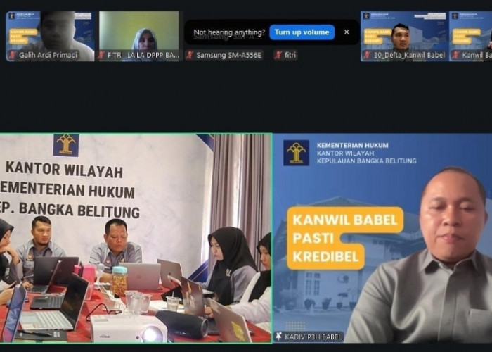 Monitoring Perda 2025, Kemenkum Babel Dorong Regulasi Lebih Berkualitas