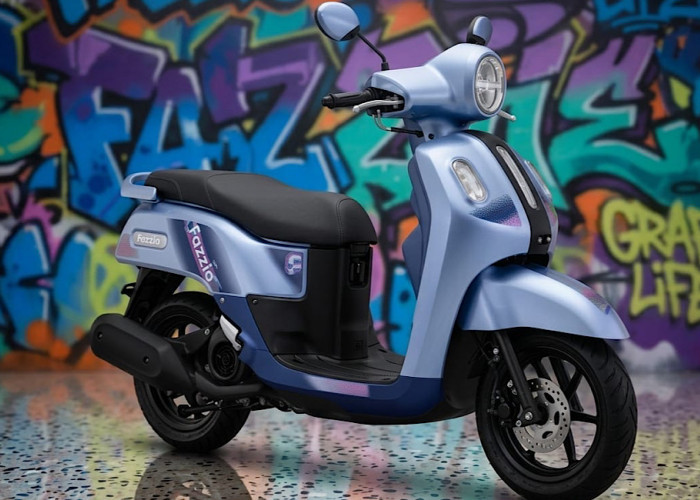 Intip Pesona Yamaha Fazzio Starry Night, Terbatas dan Bikin Melirik!