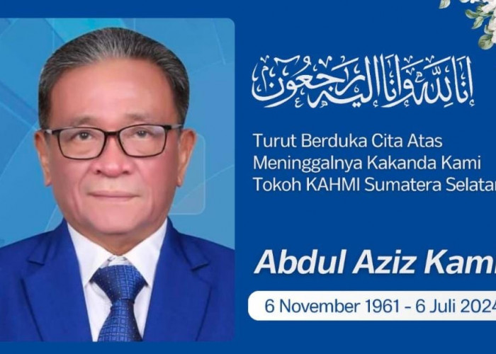 KABAR DUKA: Politisi Senior PAN Sumsel Abdul Aziz Kamis Tutup Usia