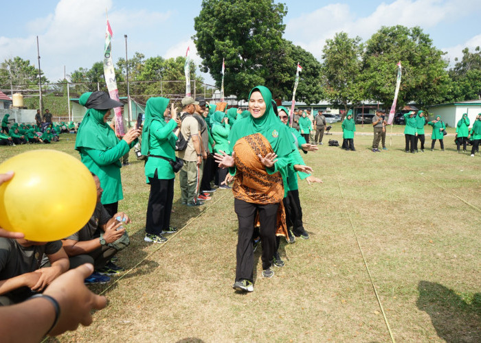 Meriahkan HUT ke-79 RI, Kodim 0402/OKI Gelar Berbagai Perlombaan Seru