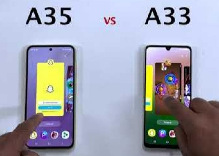Perbandingan Samsung Galaxy A35 Vs Galaxy A33, Hp Kelas Menengah Mana yang Lebih Jagoan?