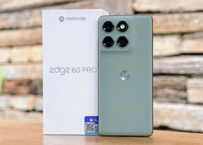 Motorola Edge 60 Pro Disupport Fitur Kecerdasan Buatan Canggih dengan Tampilan Desain Premium 