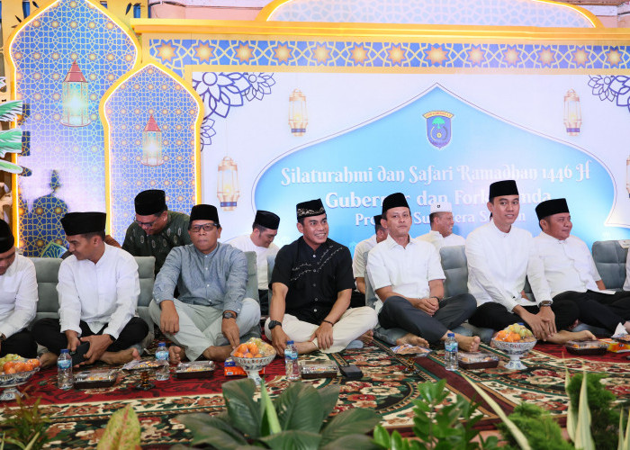 Kapolda dan Gubernur Sumsel Bersama Forkopimda Safari Ramadan 1446 H di Kabupaten OKI