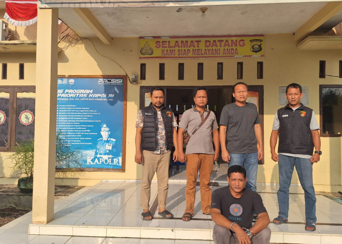 Bersama 6 Rekannya, Residivis Narkoba Curi Buah Kelapa Sawit di Pedamaran Timur OKI