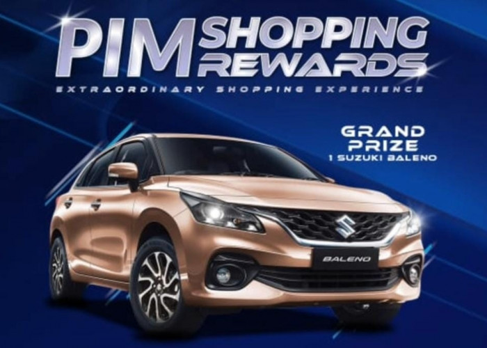 Palembang Indah Mall Bagi Grand Prize Satu Unit Mobil Suzuki Baleno, Begini Caranya  