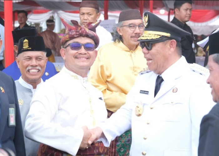 Kanwil Kemenkum Babel Hadiri Upacara HUT ke-25 Provinsi Kepulauan Bangka Belitung