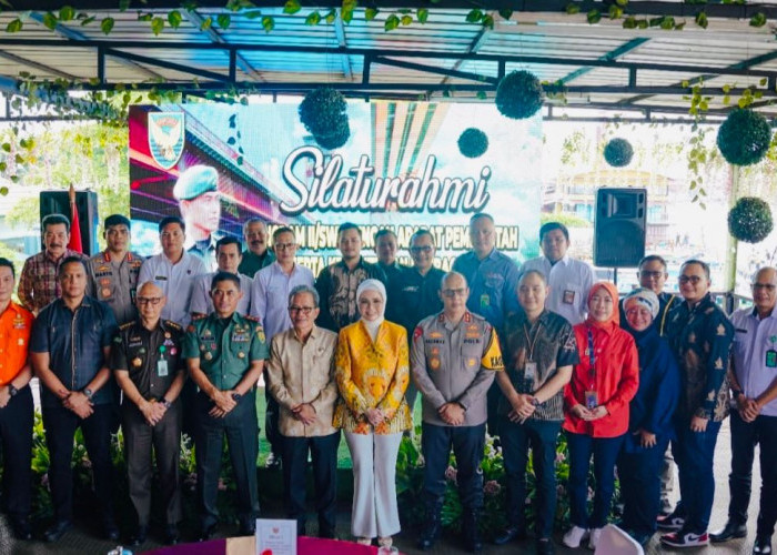 Kapolda Sumsel hadiri Silaturahmi Forkopimda, Kementrian-Non Kementrian yang Digagas Pangdam II/Sriwijaya