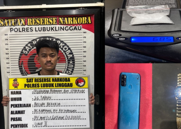 Polisi Tangkap Kurir Sabu dari Sumbar, BB Dibuang Saat Dikejar, Bisa Diancam Seumur Hidup