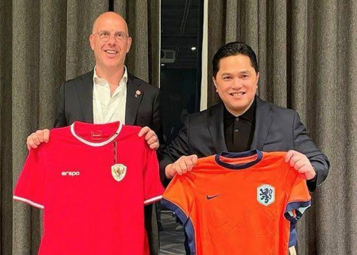 Temui Federasi Sepakbola Belanda, Erick Thohir Tantang KNVB Jajal Timnas Indonesia: Bukan Kaleng-kaleng Bos!