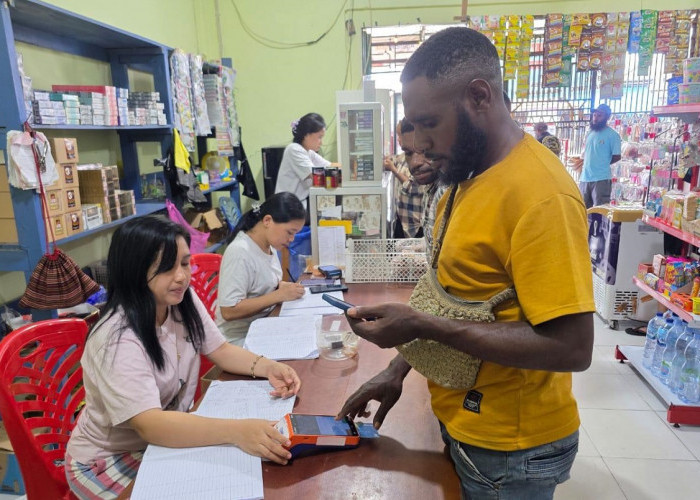 Dekatkan Akses Layanan Keuangan, BRILink Agen Waisun Jadi Tumpuan Warga di Papua Pegunungan