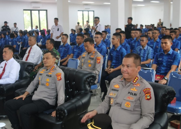 Kapolda Sumsel Sandi Nugroho Gembleng Karakter Siswa Taruna Nusantara Menuju Indonesia Emas 2045