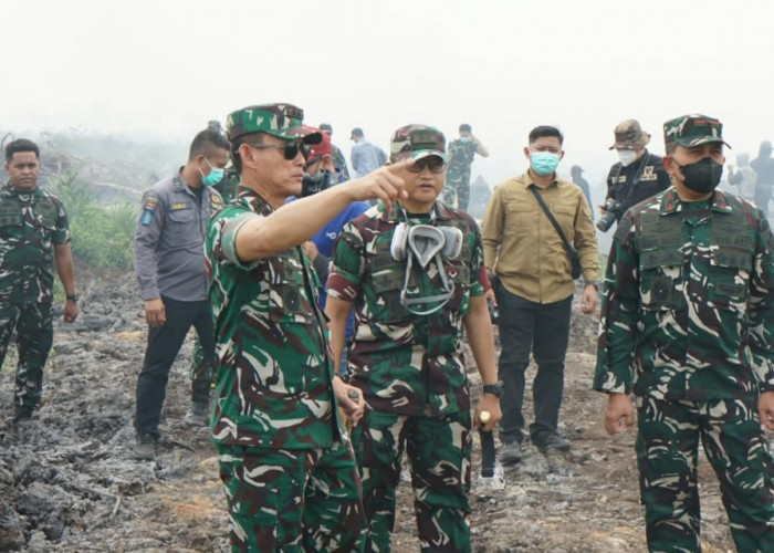 Minta Camat Kades Bantu Sosialisasi Edukasi Masyarakat Larangan Buka Lahan Membakar
