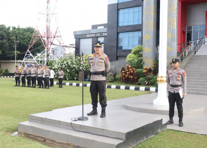 Pimpin Apel, Kabid Humas Ajak Personel Polda Sumsel Bijak Dalam Bermedia Sosial   