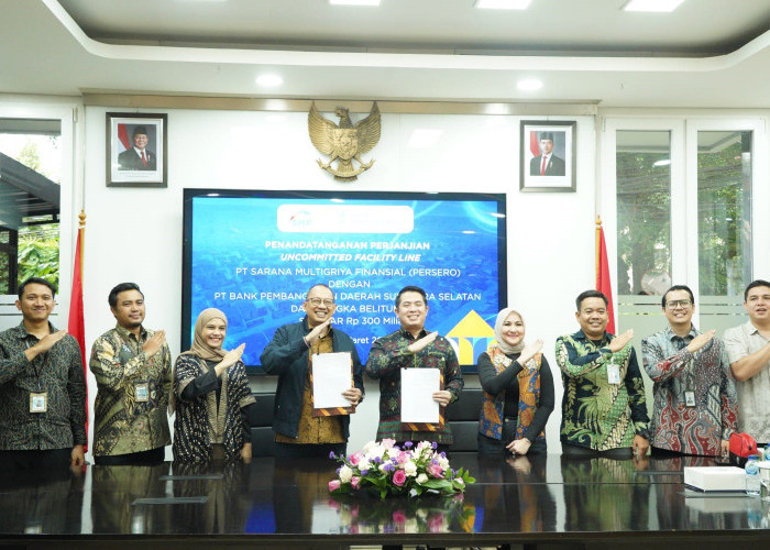 Bank Sumsel Babel dan SMF Kerjasama Pembiayaan Perumahan Rp300 Miliar