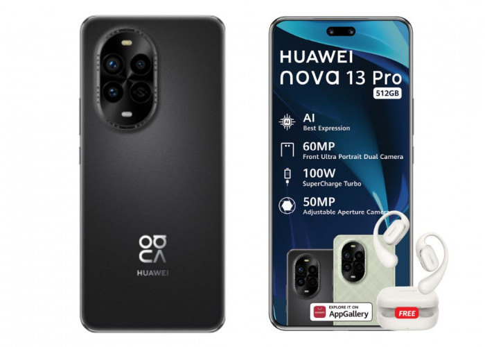 Huawei Nova 13 Pro Resmi Hadir dengan Desain Elegan dan Kamera Flagship Stylish, Ini Spesifikasi dan Harganya!