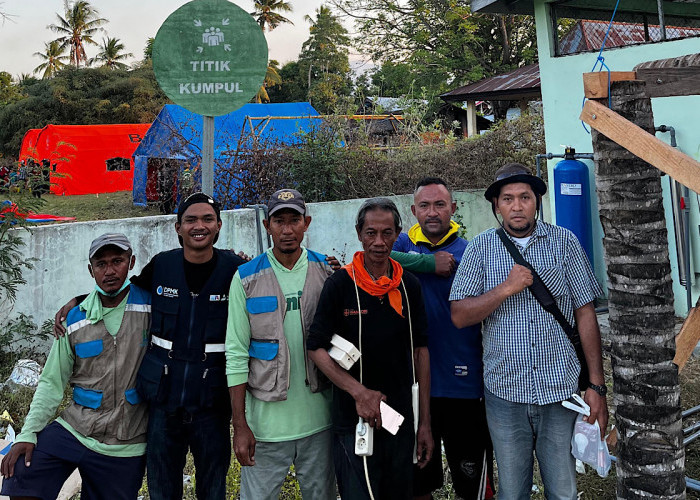 PTBA Salurkan Bantuan Instalasi Air Bersih Siap Minum untuk Korban Bencana di Manggarai Timur NTT