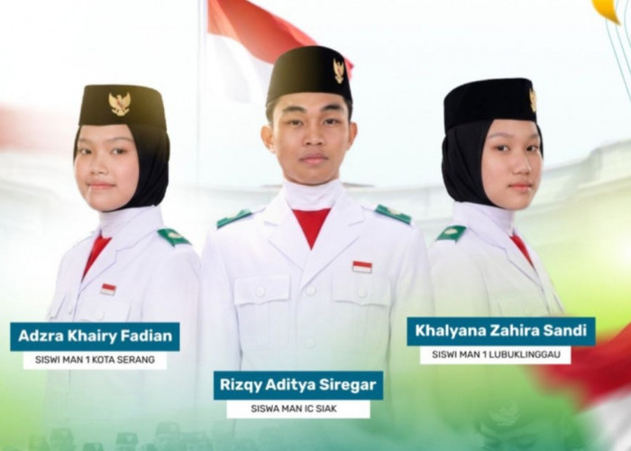 Menteri Agama Apresiasi 3 Siswa Madrasah yang Terpilih Jadi Paskibraka HUT ke-81 RI di Istana Merdeka