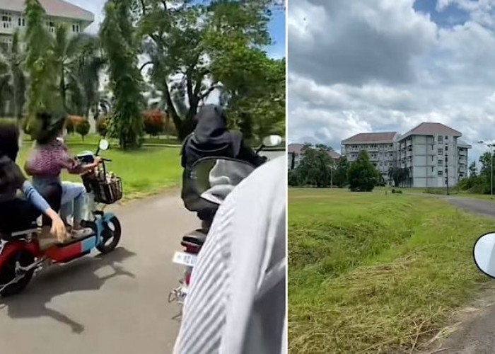 Mahasiswa Unsri Boleh Pinjam Sepeda Listrik di Rektorat, Cukup Tinggalkan KPM, Tapi Hanya Boleh Pakai 20 Menit