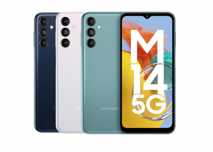 Samsung Galaxy M14 5G Dibekali Kapasitas Baterai Besar 6000 mAh dengan Fast Charging