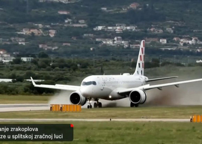 Maskapai Croatia Airlines Gagal Terbang saat Lepas Landas, ini Penyebabnya