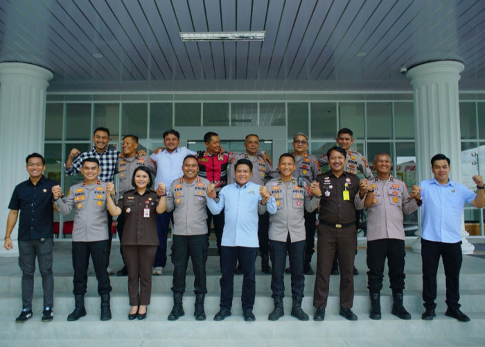 Perkuat Sinergi Penegakan Hukum, Kapolres OKI Kunjungi Kejari OKI
