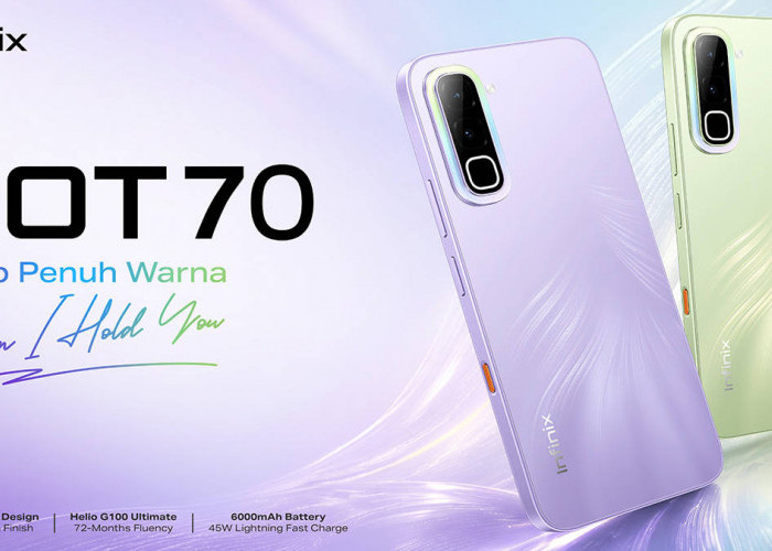 Rilis di Indonesia, Infinix HOT 70 Hadir dengan Desain Stylish dan Colorful, Spesifikasi Lengkap    