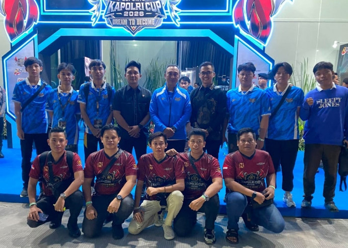Kapolda Sumsel Hadir Langsung, Suntik Semangat Tim E-Sport di Kapolri Cup 2026