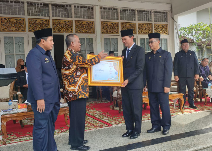 Diakhir Masa Jabatan, Wako Palembang Harnojoyo Terima 3 Penghargaan BKN Awards Tahun 2023