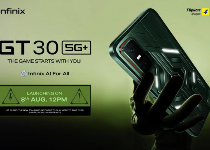 Infinix GT 30, Smartphone Gaming Mengusung SoC MediaTek Dimensity 7400 