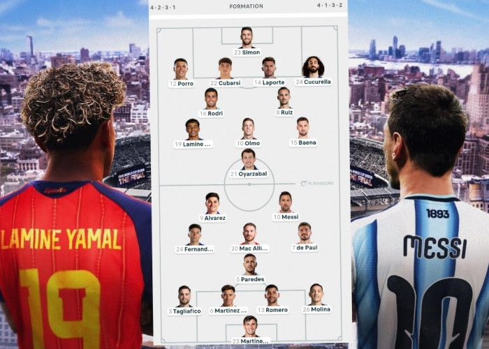 Prediksi Lineup Spanyol vs Argentina: Lamine Yamal dan Messi Jadi Poros Utama di Final Piala Dunia 2026